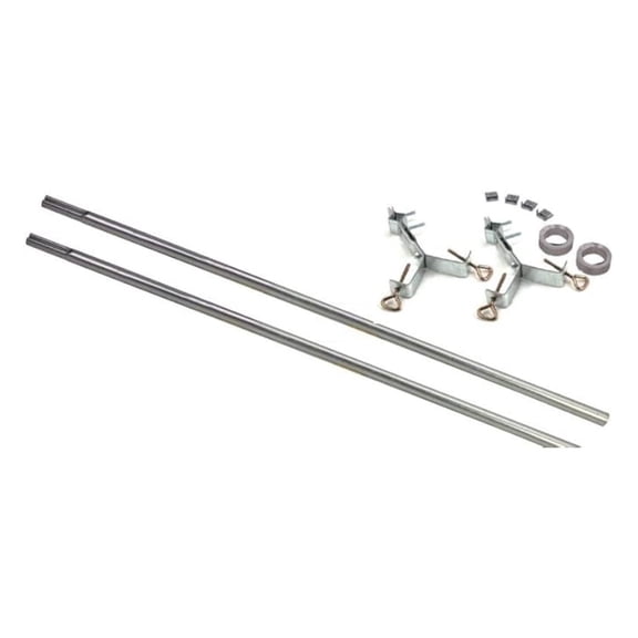 Chimney Mount and 9.5' Mast Bundle - EZ 29-36   EZ 5-16SW Masts