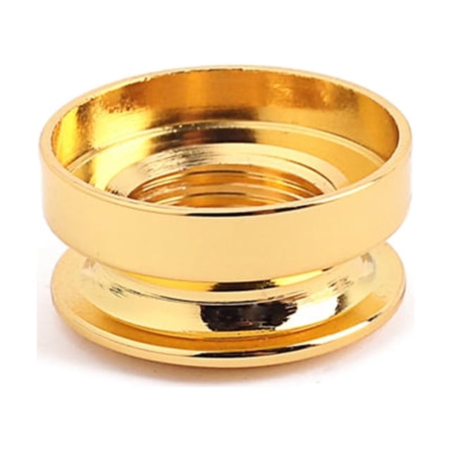 BESTYASH 3Ud Golden Bass Strap Button Para Correa Con Moderno Compatible Con Guitarras Eléctricas
