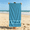 dark blue, variant on 1pc Custom Striped Beach Towel with Personalized Name, 30" x 60" Quick Dry Microfiber Pool Towel, Customized Monogrammed Summer Beach Towel, Ideal Beach Travel Gift, Custom Bachelorette Party Gift