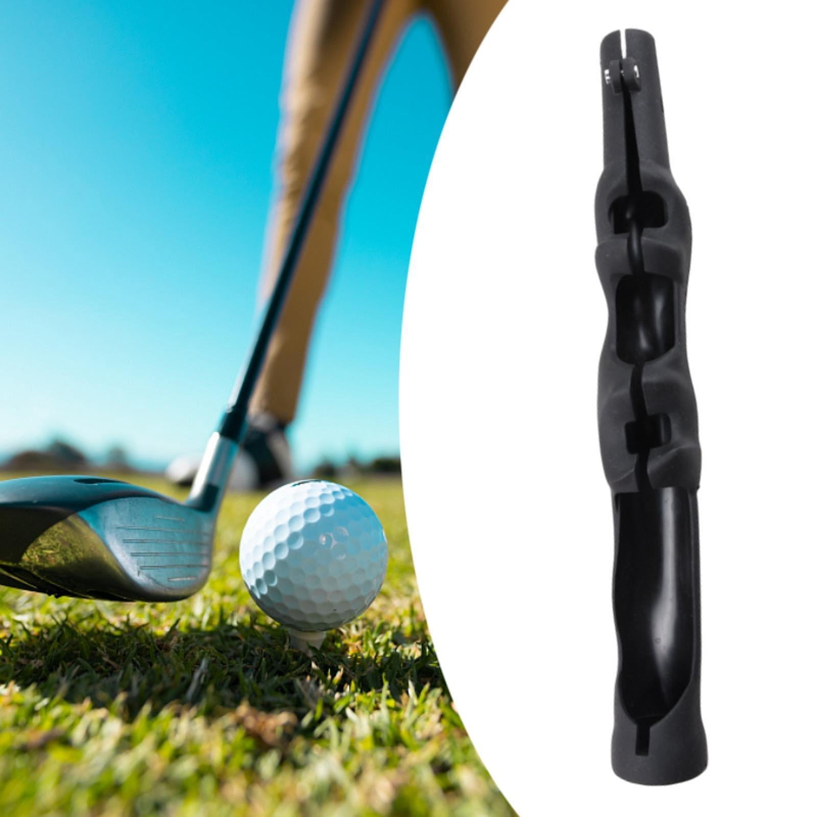 Baoblaze Golf Grip Training Golf Grips Soft Anti Slip Improving Hand Positioning Training Black
