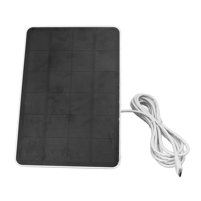 Panel solar para cámara exterior NikouMX 4 W 5 V cámara de seguridad