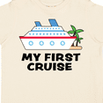 thumbnail image 4 of Inktastic My First Cruise with Cruise Ship and Palm Trees Boys or Girls Toddler T-Shirt, 4 of 5