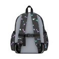 thumbnail image 3 of Dog Bone Neon Black Pattern Backpack for School, Cute School Bag with Adjustable Shoulder Straps and Padded Back, 13.4"x11"x4.7", 3 of 5