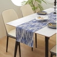 thumbnail image 1 of Yusimy Table Runner Jacquard Stripe 12.99Inch x 70.87Inch for Tables 39.37 - 47.24Inch Long Home Dining, 1 of 6