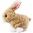 thumbnail image 6 of 3pcs Playful Bunny Hops Around Makes Sounds Wiggles Ears and Nose Cute Interactive Rabbit Kids Soft Cuddly Electronic Pet Battery Toy Animal Great Gift for Children Boy Toddler Easter Girl, 7", 6 of 9