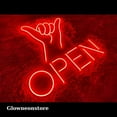 thumbnail image 2 of Glowneon Handsign Call Open Neon Sign, Open Welcome Neon Sign, Open Welcome Led Light, 2 of 4