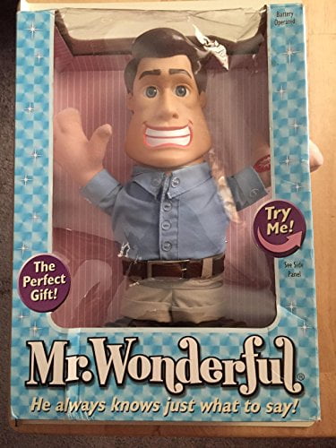 mr wonderful talking doll