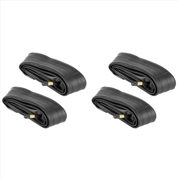 Tubo Interior de Bicicleta 700X35C / 38C / 40C / 43C con Válvula Schrader de 48 mm, Paquete de 4 Tubos de Neumático de Bicicleta para Bicicleta de Carretera 700C