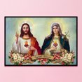 thumbnail image 3 of Wdftyju Bordado completo DIY lienzo estampado 11CT punto de cruz sacerdote Virgen Kit arte decoración Wdftyju 6vm4hf4sv3ua3hb8, 3 of 9