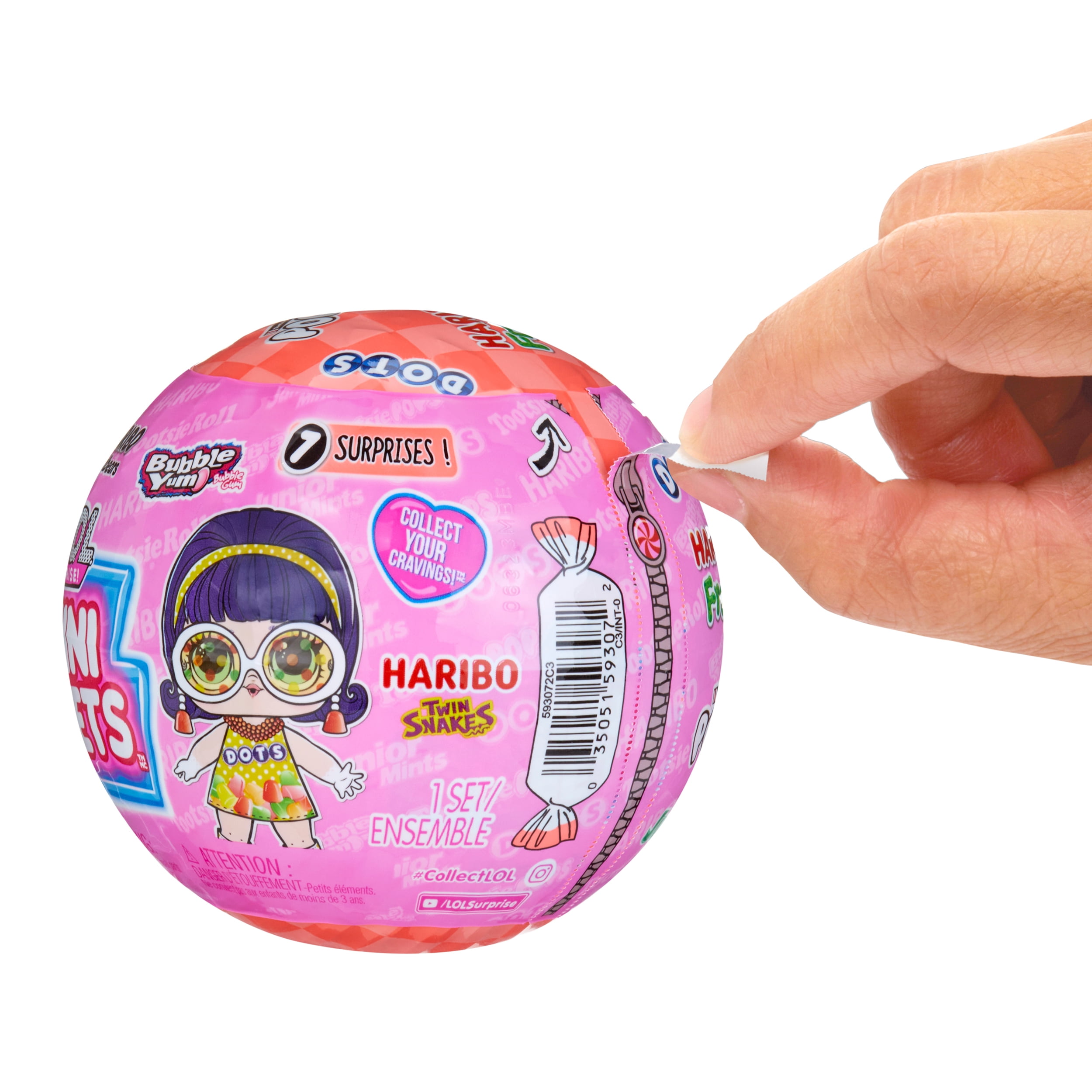 LOL Surprise Loves Mini Sweets Series 3 with 7 Surprises, Accessories, Limited Edition Doll, Candy Theme, Collectible, Girls Toy Gift Age 4+