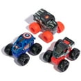 thumbnail image 3 of Monster Jam, Marvel Mini 1:87 Scale Truck 3-Pack (Captain America, War Machine, Winter Soldier),, 3 of 7