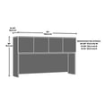 thumbnail image 3 of Sauder Affirm Engineered Wood 60" x 36" Hutch in Classic Cherry, 3 of 8