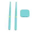 thumbnail image 3 of Virtual Air Drum Kit RGB Lamp 8 Sound Effects Bluetooth Portable Electronic Drum Set for Children Adult Blue, 3 of 4