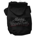 thumbnail image 1 of Merry Christmas Strass Sweat à Capuche Noir (10), 1 of 1