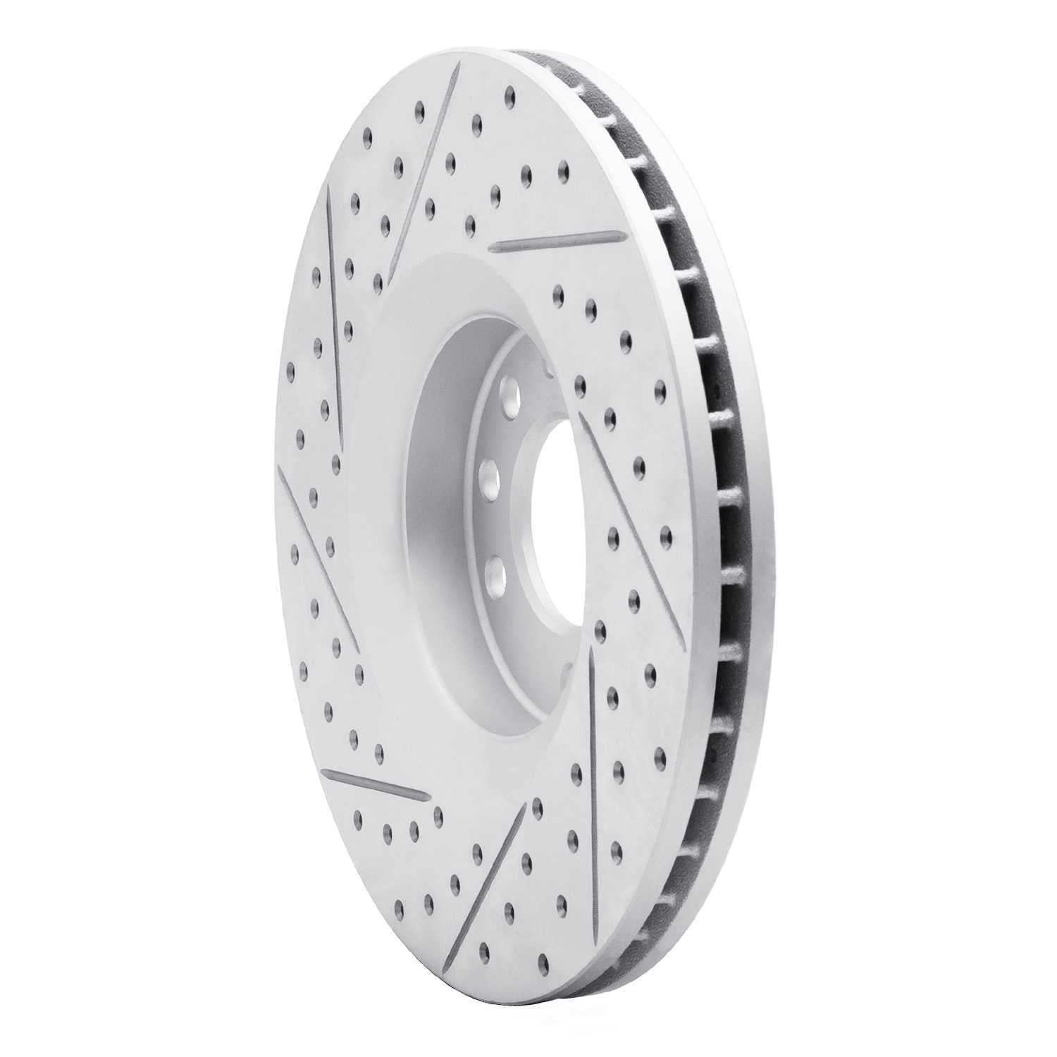 Dynamic Friction Company 830-65019R DFC Geoperformance Rotor - Drilled and Slotted