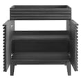 thumbnail image 6 of Modway 30-inch Bathroom Vanity Cabinet with 2 Doors, Charcoal, 6 of 8
