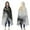 Black White Gold, variant on Wearable Blanket,Teal Gold Marble Pattern Hooded Wearable Flannel Blanket for Adults & Teens,Winter Poncho Shawl Wrap Cape Cozy Anti-Pill,50"x60"