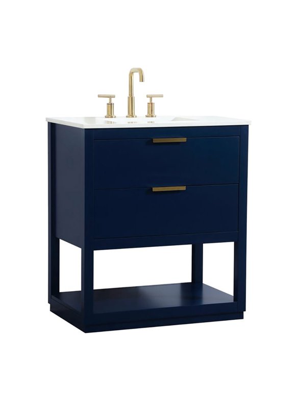 Blue Bathroom Vanities in Bathroom Vanities by Color