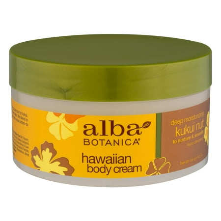 - Alba Botanica Kukui Nut Body Cream, 6.5-Ounce Bottle (Pack of 2)