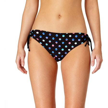 Plaid Womens Swimsuit Bottoms - Tahiti Women's Side Tie Scoop Bikini Swimsuit Bottom