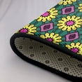 thumbnail image 5 of Retro Flower Decor Rugs Doormat, Non-Slip Machine Washable Carpets Floor Door Mat , 36" x 24", 5 of 7