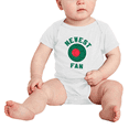 thumbnail image 2 of Newest Bangladesh National Soccer Team Fan Baby Rompers Bodysuit (White, 12-18 Months), 2 of 5