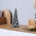 thumbnail image 3 of Evergreen Tree Figurine – 11-Inch Resin Pine or Spruce-Inspired Sculpture – Rustic Décor for Cabin Home – Forest-Themed Tabletop Ornament for Office Space – Ideal Gift for Nature and Outdoor Lovers, 3 of 9