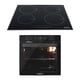 thumbnail image 1 of Combo FORNAIO SUPRA Horno Eléctrico Empotrable Pomelo 110 V y Parrilla de Inducción Magnética 4 Quemadores Cristal Templado Negro., 1 of 12