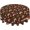 Mushroom1, variant on Pineapple Tablecloth Round 60 Inch Table Cloth Cover Mat Holiday Party Decoration for Dining Room Home Kitchen Picnic
