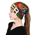 thumbnail image 6 of KLL Summer Birds and Flowers Pirnt Wicking Running Beanie Head Wrap Cycling Bandana for Men Women, 6 of 8