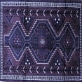 thumbnail image 1 of Ahgly Company Machine Washable Indoor Square Persian Blue Traditional Area Rugs, 8' Square, 1 of 4