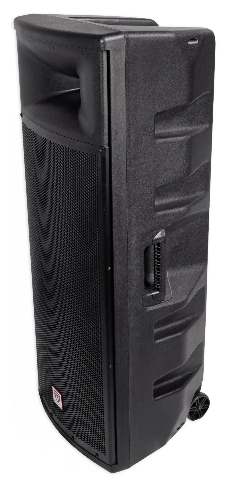 2 Rockville SPGN254 Dual 15” 4-Ohm DJ PA Speakers+Mixer+Wireless Mics+Headphones - image 5 of 12