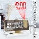 thumbnail image 2 of Alarm Clock with Ceiling Projection, 180 Rotating Digital Projector Alarm Clock Digital LED Alarm Clock, Morning Alarm Clock with Dual Alarms, USB Cha, 2 of 5