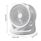thumbnail image 4 of Ventilador Escritorio Miniventilador para Plegable Carga USB La Habitación Del, 4 of 9