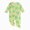 A28-Light Yellow, variant on Newborn Baby Bodysuit for 0-3 Months Preemie Infant Romper Base Layer Long Sleeve Two Zipper Crawling Suit White