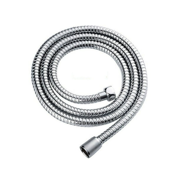 Manguera de ducha Ducha, ducha con salida de calentador de agua, tubo de conexión de boquilla para lluvia, manguera universal de manguera de acero inoxidable. 1,5 m