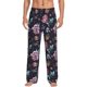 thumbnail image 1 of Balery Roses Flowers Pantalones de pijama para hombre, pijama ultraligero, pantalón de descanso-X-Large, 1 of 6
