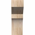 thumbnail image 2 of 6"W x 10"D x 18"H Monterey Rough Sawn Corbel, Douglas Fir, 2 of 9
