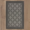 thumbnail image 2 of SHEFFIELD Mainstays Contemporary Geometric Pattern Tufted Grey, Machine Washable Accent Scatter Mat 31x45, Ideal for Hallway, Bedroom, Kitchen, and Laundry Room, 2 of 5