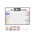 thumbnail image 2 of 2025 Yearly Schedule Monthly Journal Large Planner Calendar - Big Note Sections, Durable & Stylish, Easy to Use for Task Planning, Perfect Wall Calendar for Home Office Organization Multicolor, 2 of 6