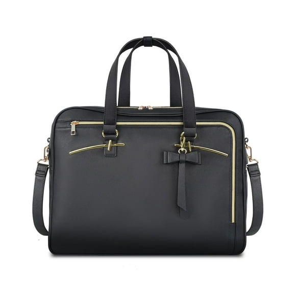 Maletín para portátil MATEIN 17.3" impermeable para mujer negro