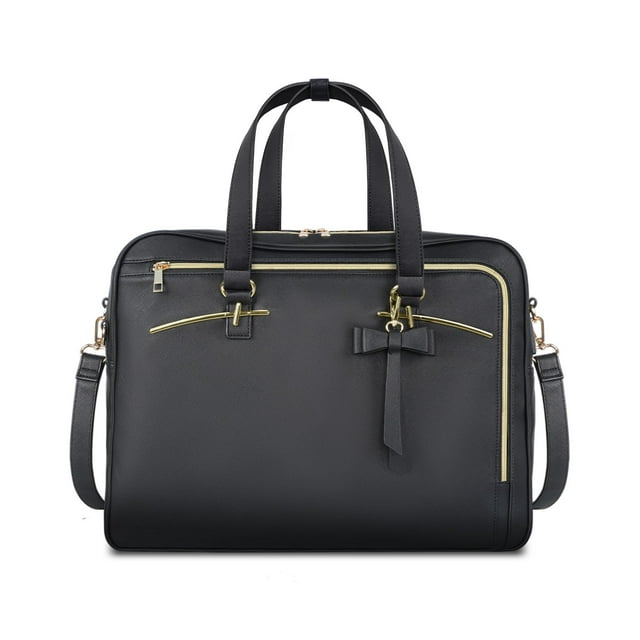 Maletín para portátil MATEIN 17.3" impermeable para mujer negro
