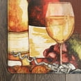 thumbnail image 5 of Nicole Miller New York Gold Pineapple Anti-Fatigue Kitchen Mat, Black/White, 20"x39", 5 of 5