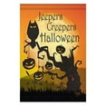 thumbnail image 2 of Breeze Decor 62008 Halloween Jeepers Creepers 2-Sided Impression Garden Flag - 13 x 18.5 in., 2 of 2