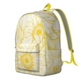 thumbnail image 2 of Lovely Flowers Print Backpack with Easy Organization Features, Functional Bookbag for Studies and Projects, Durable Fabric, Thank You Gift for Professors, 2 of 5