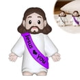 thumbnail image 4 of Crazyview 50 Pcs Little Jesus Figures，Mini Jesus Figurines Tiny Statues for Easter Egg Stuffers to Hide and Seek Sunday School Religious Party Share, 4 of 10