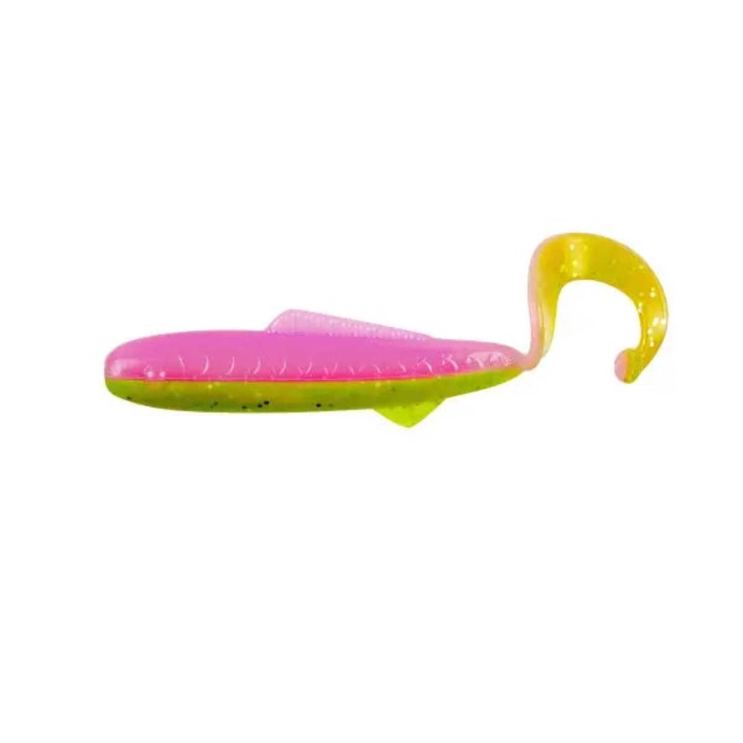 Bobby Garland Swimming Minnow 2'' Chartreuse Silver 15 Pack