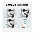 thumbnail image 2 of Smart Electronic Door Lock Cylinder Core Fingerprint Keys Pincode Card Unlock Supports for Hotel, 2 of 7