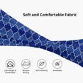thumbnail image 5 of Lsque Blue Lantern Shapes Pattern Sweatbands Sports Headband for Men & Women - Moisture Wicking Athletic Cotton Terry Cloth Sweatband for Tennis, Basketball, Running, 5 of 9