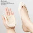 thumbnail image 3 of Womens No Show Socks 6 Pairs Nylon Ultra Low Cut Liner Socks Non-Slip Socks for Women US Size 6-9, 3 of 6